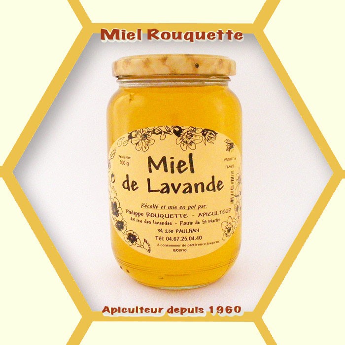 Miel de lavande 500g