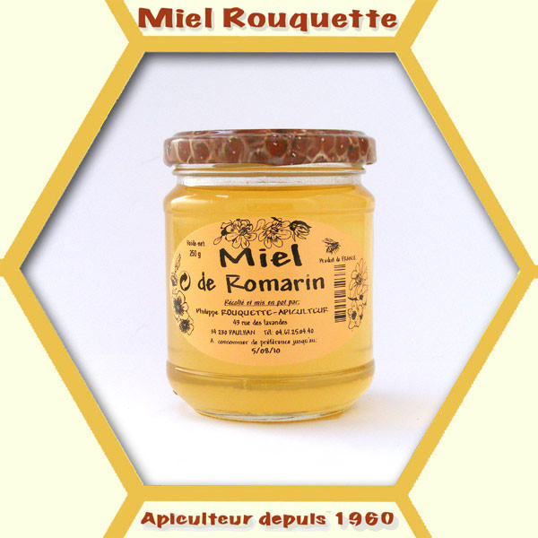 MIEL DE ROMARIN 250 G