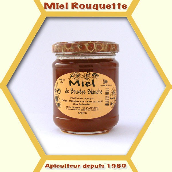 MIEL DE BRUYERE BLANCHE 250 G