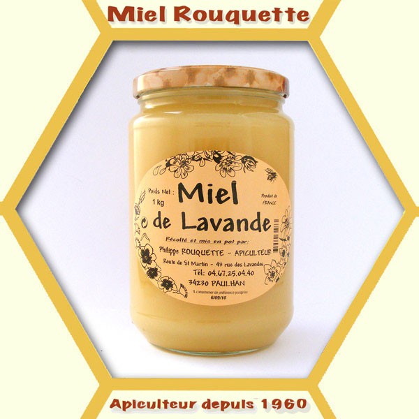 MIEL DE LAVANDE KG cremeux