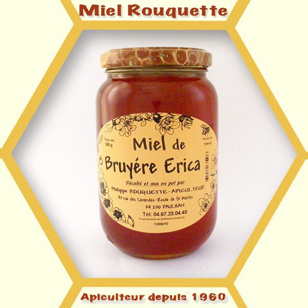 MIEL DE BRUYERE ERICA 500 g