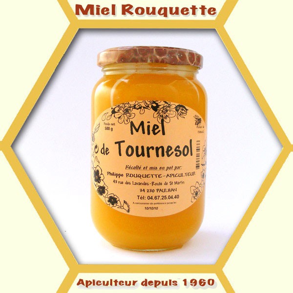 MIEL DE TOURNESOL 500 g